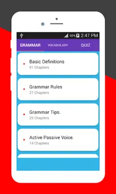 English for Competitive Exams android App screenshot 11